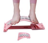 Stretching Device - Portable Lumbar Stretcher Board | Back Massager Perfect for Spinal, Teens, Athletes, Family, Friends, Men, Women, Boys or Girls Use, 24/9.44in