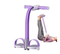 Stretching Resistance Rope Pedal, Pedal Puller - Yoga Strap Fitness Pedal Counting Voice, Leg Training Equipment and Abdominal Training for Sports Lovers