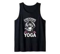 Stretching The Definition of Yoga Sloth Tank Top