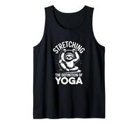Stretching The Definition of Yoga Sloth Tank Top
