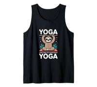 Stretching The Definition of Yoga Sloth Tank Top