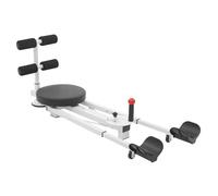Stretching Training Machine 0-180° 150kg 5 Adjustable Lengths Leg Stretcher Split Equipment with 2 Wheels, Multi-functional Use Foldedable Leg Stretcher for Muscle Relaxation, Exercise (Black, White)