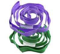 Stretching Yoga Strap, Pilates Training Band, Non Elastic with Smooth Texture, Exercise Tool with Easy Hold, 74.8x0.98 Inches Workout Accessory, Flexible Yoga Strap for Training Gym Mobility Use