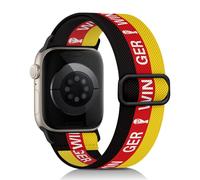 Stretchy Band Compatible with Apple Watch Band 38mm 40mm 41mm 42mm 44mm 45mm 46mm 49mm for Men,World Cup flag 2026 Nylon Adjustable Straps for iWatch Series 11 10 9 8 7 6 SE 5 4 3 2 1 Ultra Ultra 2/3