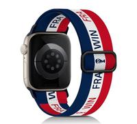 Stretchy Band Compatible with Apple Watch Band 38mm 40mm 41mm 42mm 44mm 45mm 46mm 49mm for Men,World Cup flag 2026 Nylon Adjustable Straps for iWatch Series 11 10 9 8 7 6 SE 5 4 3 2 1 Ultra Ultra 2/3
