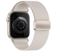 Stretchy Band Compatible with Apple Watch Bands 40mm 38mm 41mm 42mm 44mm 45mm 46mm 49mm Women Men,Strong Magnetic Clasp Elastic Sport Strap for iWatch Series 11 10 9 8 7 6 5 4 3 2 1 Ultra SE/Starlight