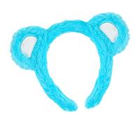 Stretchy Bear Ears Headband Furry Lightweight Hair Accessory For Girls Women Animal Hairband Theme Party Decoration Adjustable Furry Hair Accessory