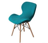 Stretchy Fabric Covers Made from Soft For Polar Fleece Perfectly Fits Your Butterfly Style Chairs Easily (peacock blue)