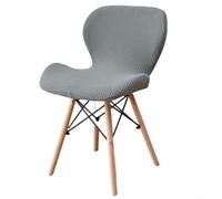Stretchy Fabric Covers Made from Soft For Polar Fleece Perfectly Fits Your Butterfly Style Chairs Easily (Dark gray)