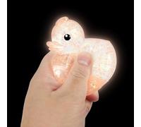 Stretchy Glow Duck (One Supplied at Random) - Glow in the Dark Squishy Fidget Toy, Stretch & Squeeze Sensory Toy for Kids, Squish Craze Trend