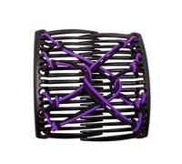 Stretchy Hair Combs - Elastic Hair Comb for Women, Double Stretch Styling Combs | Magic Vintage Comb Clip, Versatile Hair for Thick Hair, Comfortable and Flexible Comb, Classic Expandable Hair A