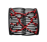 Stretchy Hair Combs - Elastic Hair Comb for Women, Double Stretch Styling Combs | Magic Vintage Comb Clip, Versatile Hair for Thick Hair, Comfortable and Flexible Comb, Classic Expandable Hair A