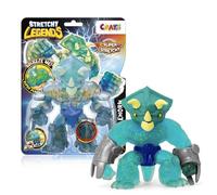 STRETCHY LEGENDS Battlehorn Elastic Action Figure for Kids Age 3+ - Deformable Superhero Toy with Slime Filling - Sensory Squishy Toy for Boys and Girls