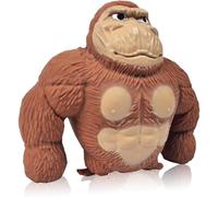 Stretchy Monkey & Gorilla Stress Relief Toys - Anti-stress Orangutan Animals for Children & Adults - Brown