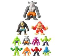 Stretchy Monkey Toy - Assorted Random Stress Monsters for Kids and Adults - Fidget Stretch Toy - Relaxing Orangutan Decompression Toy - Anti-Stress Squeeze Animals (1 Random Piece)