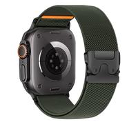 Stretchy Nylon Strap for Apple Watch Straps 40mm 41mm 42mm 38mm 45mm 44mm 46mm iWatch Straps for Women Men,Parachute Buckle Elastic Sport Band for Apple Watch Series 10 9 8 7 6 5 4 3 SE Ultra/2 49mm