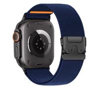 Stretchy Nylon Strap for Apple Watch Straps 40mm 41mm 42mm 38mm 45mm 44mm 46mm iWatch Straps for Women Men,Parachute Buckle Elastic Sport Band for Apple Watch Series 10 9 8 7 6 5 4 3 SE Ultra/2 49mm