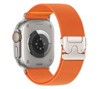 Stretchy Nylon Strap for Apple Watch Ultra 2 Strap 49mm 46mm 45mm 44mm 42mm 41mm 40mm 38mm iWatch Straps for Men Women,Parachute Buckle Elastic Sport Band for Apple Watch Series 10 9 8 7 6 5 4 3 SE/2