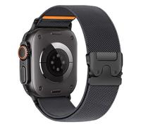 Stretchy Nylon Strap for Apple Watch Ultra 3 2 1 Strap 49mm 46mm 45mm 44mm 42mm 41mm 40mm 38mm iWatch Straps for Men Women,Parachute Elastic Sport Band for Apple Watch Series 11 10 9 8 7 6 5 4 3 SE/2