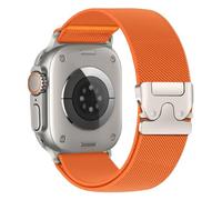 Stretchy Nylon Strap for Apple Watch Ultra 3 2 1 Strap 49mm 46mm 45mm 44mm 42mm 41mm 40mm 38mm iWatch Straps for Men Women,Parachute Elastic Sport Band for Apple Watch Series 11 10 9 8 7 6 5 4 3 SE/2