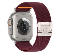 Stretchy Nylon Strap for Apple Watch Ultra 3 2 1 Strap 49mm 46mm 45mm 44mm 42mm 41mm 40mm 38mm iWatch Straps for Men Women,Parachute Elastic Sport Band for Apple Watch Series 11 10 9 8 7 6 5 4 3 SE/2