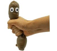 Stretchy Poo Stress Relief Ball Poop Funny Joke Tricky Toys Funny Birthday Joke Prank Present Christmas Stocking Filler Toys for Boys Girls Stretchy Poo