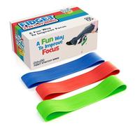 Stretchy Resistance Fidget Bands Toy For Kids 3 Pack | Bounce, Kick & Stretch Your Feet | For ADHD, ADD, SPD, Autism & Poor Concentration | Improve Classroom Focus, Ameliorate Sensory Input
