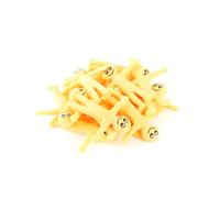STRETCHY SMILEY MEN - 12 PACK - Smile Men Toys Novelty Stretchy Smiley Face People Stress Relief Fidget Toys for Kids and Adults (Yellow)