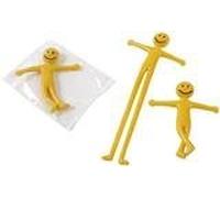 Stretchy Smiley Men, Pack of 6 - stretcheds from 55 mm - 170 mm [Toy]