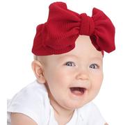 Stretchy Soft Hair Bands, Knot Headband for , Comfortable Hair Bands with Bow for Little Girls - Handmade Children's Headbands for Birthdays, Baby Showers, Christmas, Family