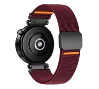 Stretchy Sport Nylon Fabric Bands for Garmin Venu 3S 2S/Vivoactive 4S/Vivomove 3S/Forerunner 255S 265S Band Women, 18mm Magnetic/Parachute Buckle Stretchy Watch Bands for Huawei Watch Gt 5/4 41mm