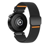 Stretchy Sport Nylon Fabric Bands for Garmin Venu 3S 2S/Vivoactive 4S/Vivomove 3S/Forerunner 255S 265S Band Women, 18mm Magnetic/Parachute Buckle Stretchy Watch Bands for Huawei Watch Gt 5/4 41mm