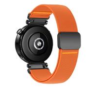 Stretchy Sport Nylon Fabric Bands for Garmin Venu 3S 2S/Vivoactive 4S/Vivomove 3S/Forerunner 255S 265S Band Women, 18mm Magnetic/Parachute Buckle Stretchy Watch Bands for Huawei Watch Gt 5/4 41mm