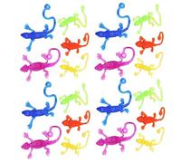 Stretchy Sticky Lizard - Sticky Hands Bulk | Hand Fidget Toys, Lizard Toys - 20pcs Elastic Gecko Dolls, Fun Kids Party Favors, Random Colors | Gift Bag Fillers And Reptile Theme Toy