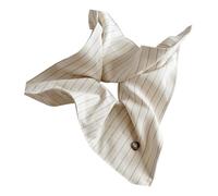 Stretchy Streaky Hair Scrunchie with Heart Particulars French Frame Cloth Coverage for Women Girls Accessory Women ' s Elegant Coverage