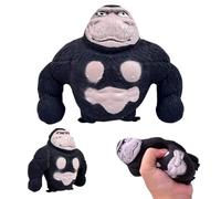 Stretchy Stress Gorilla Toy, Super Stretchy Gorilla Toy, Squeeze Orangutan Monkey, Decompress and Stretch Stress for Kids Adults - 12.5cm