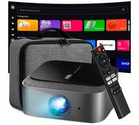 Strex Smart Projector 1080P Full HD 4K Support WiFi Bluetooth WhaleOS + Screen