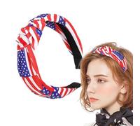 Streysisl 4th of July Headband, Patriotic Headband for Women | Non-slip Hair Hoop for 4th of July,Colorful Hair Ornaments for Memorial Day, Soft Hair Accessory for the