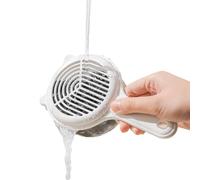 Streysisl Blueberry Dish Drainer Berry Washing Bowl - Blueberry Drainer Basket with Lid and Handle - Vegetable Salad Bowl Kitchen Multipurpose Strainer for Raspberry, Grapes, Cherry