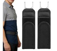 Streysisl Buckleless Belt Loops | with Adhesive Strap Invisible Loop,2-Piece Buckleless Belts for Men | for Jeans Pants Home Office Daily Travel Wedding Meeting Commuting Party