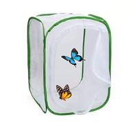 Streysisl Butterfly House Habitat - Habitat Cage Catcher Plant Net | Lightweight, Safe and Breathable Mesh Cage for Butterfly Caterpillars