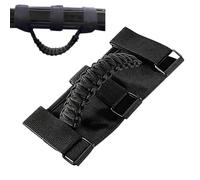 Streysisl Car Grab Handles Roof Grip Straps Anti-Slip with Flag Patterns