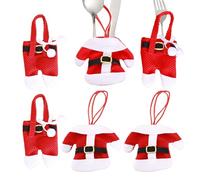 Streysisl Christmas Cutlery Pouch | Christmas Decoration Ornaments | Tableware Bags,for Dining Table Restaurant Hotel Banquets Party Holiday Festivals Dinner Spoon Knives Fork
