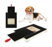 Streysisl Dog Nail Scratch Board File,Scratch Pad Dog Nail Trim Toy - Built-in Snack Box Wooden Nail Trimmer For Small And Medium Dogs