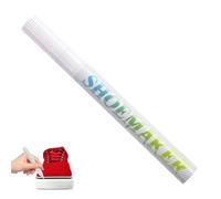 Streysisl Fabric Shoe Markers - 20g Compact White Shoe Cleaner Black Shoe Markers - Multifunctional Leather White Shoe Polish Pen Repairing Pen Shoe Marker for Synthetic Leather Shoes