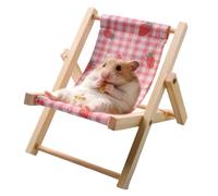 Streysisl Hamster Lounger Bed | Adjustable Anti-Slip | Hamster Lounger Beach Chair - for Chinchilla Squirrel Gerbil Resting Playing Sleeping Bedroom Apartment Living Room