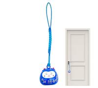 Streysisl Lucky Cat Bell Charm, Lucky Cat Bell Pendant, Lucky Cat Guard Pendant - Decorative Cat Guard Charm, Symbol of and Wealth for, Se référer au descriptif, Refer to description, Refer to