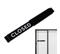 Streysisl Open Closed Slider Sign | Slider Door Indicator With Colored Text - Slider Door Indicator Double Sided Visibility For Stores