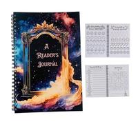 Streysisl Reading Planning Journal - Goal Setting Stationery,Book Lovers Journal for Tracking | for Dorm Library Home Travel Bedroom Students Kids Adults Teachers Teens