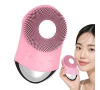Streysisl Rechargeable Face Scrubber,Facial Cleansing Brush - Face Cleanser Silicone Washing Machine for Daily Use Sensitive Skin Women Travel Gym Salon Spa Outdoor